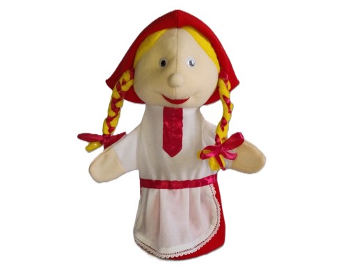 Лялька-рукавичка "Червона шапочка"